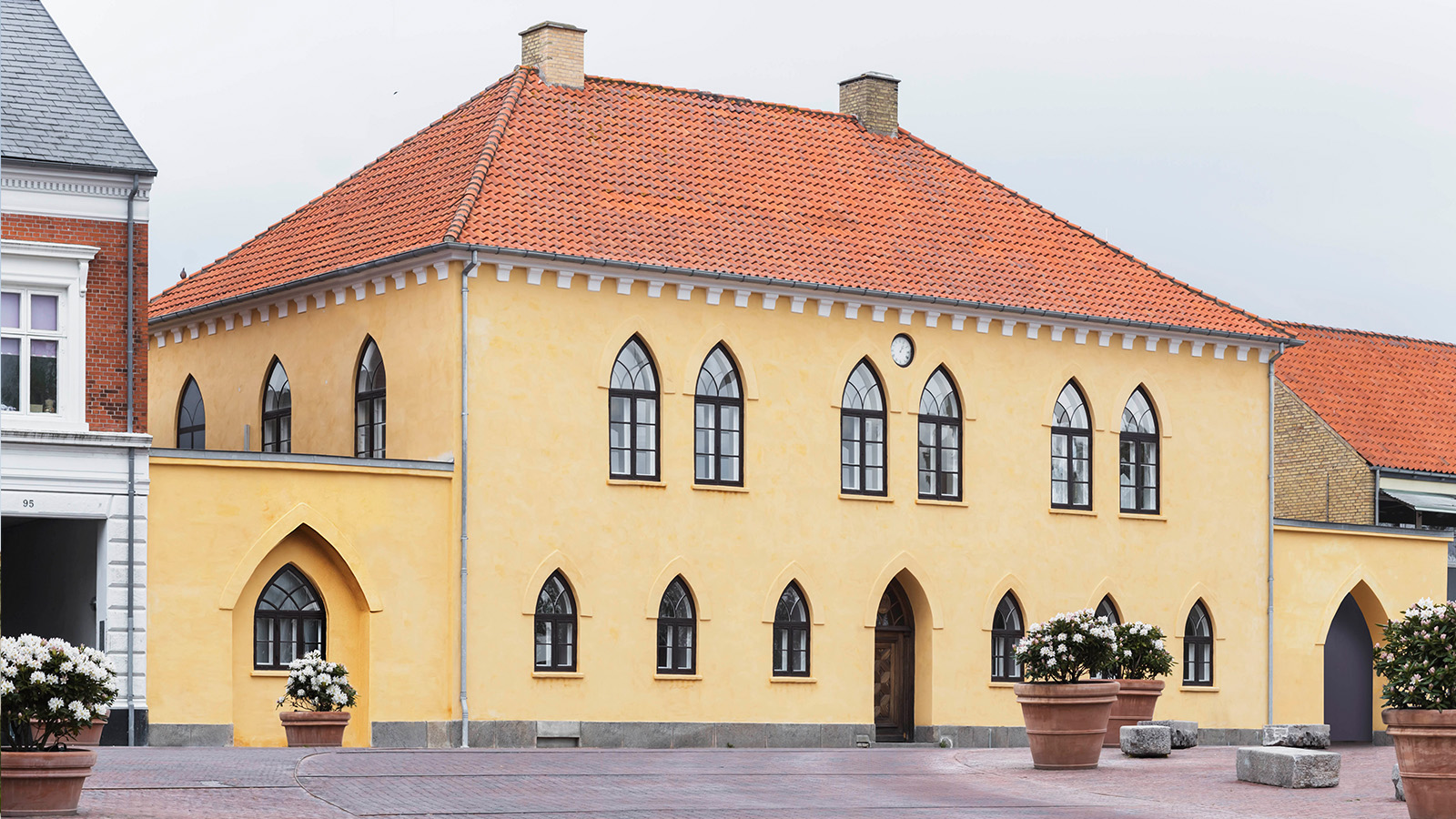 Danmarks første historicistiske rådhus - Kornerups rådhus i Vordingborg