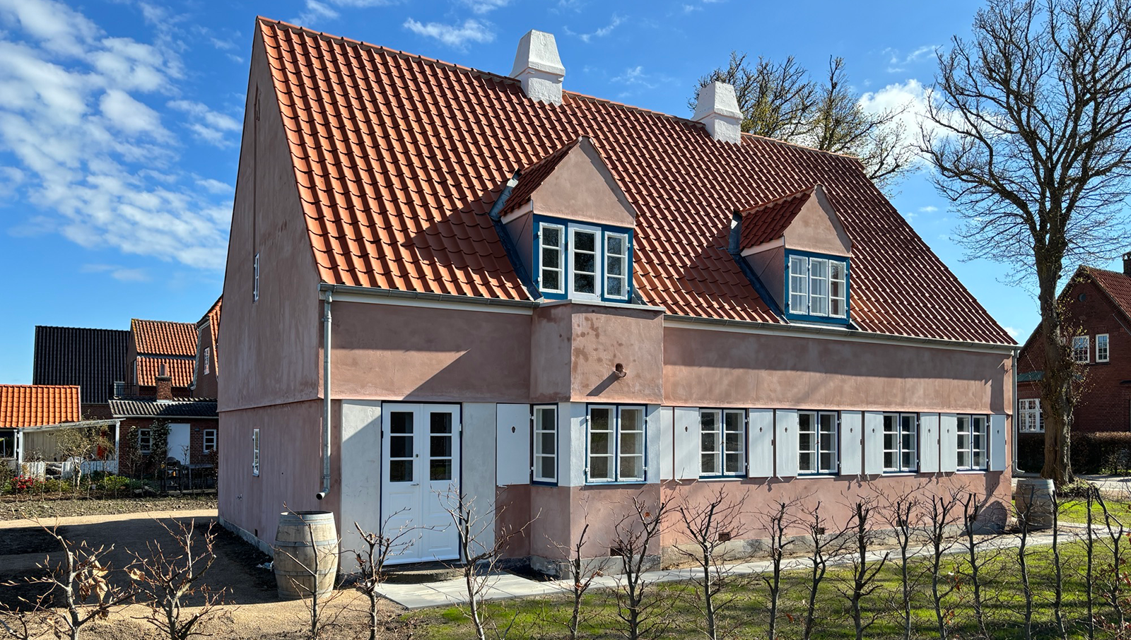 Ejnar Ørnsholts færdigrestaurerede hus
