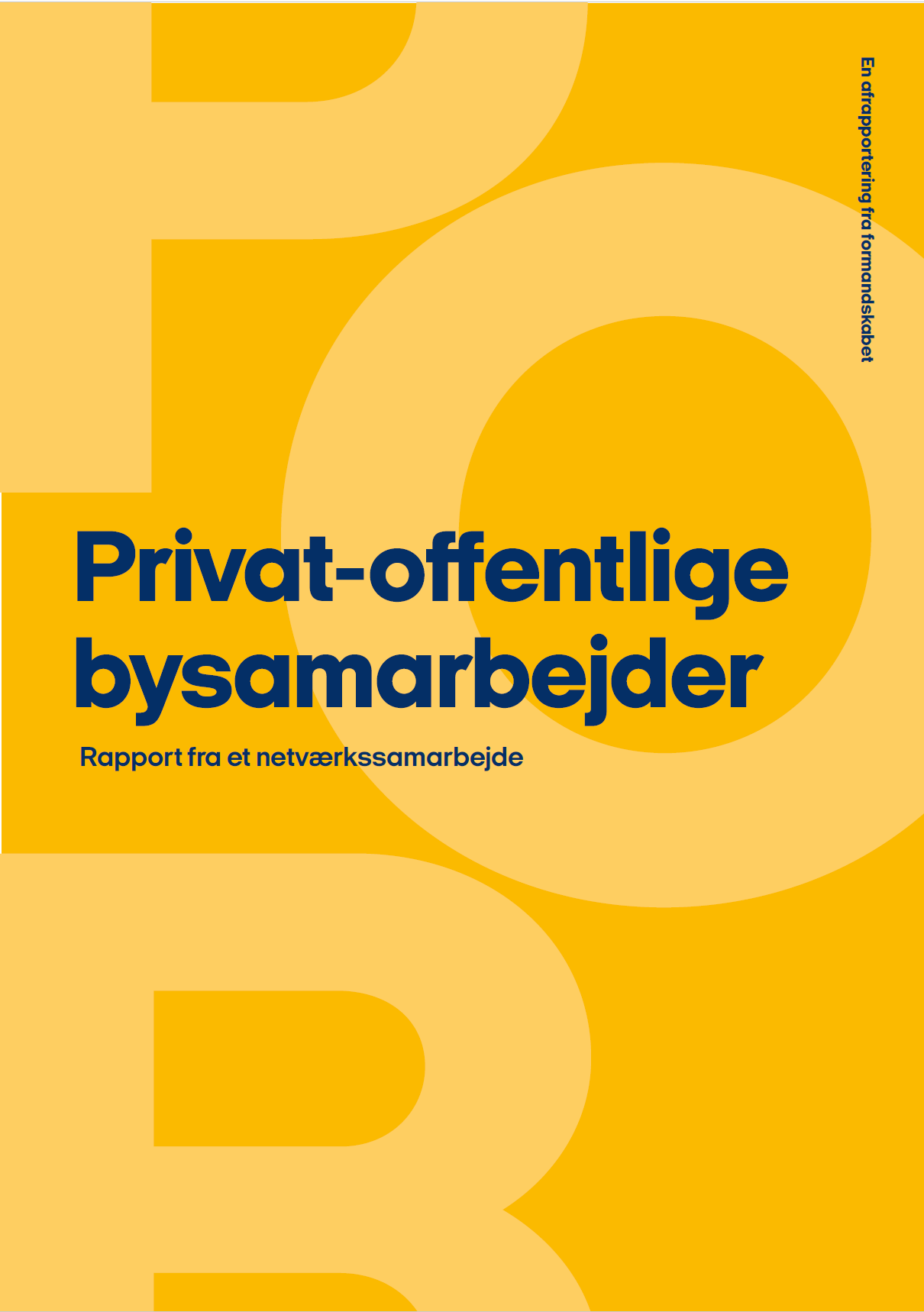 Privat-offentlige bysamarbejder - rapport